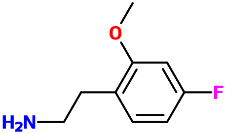 (image for) MC012569 2-(4-Fluoro-2-methoxyphenyl)ethanamine